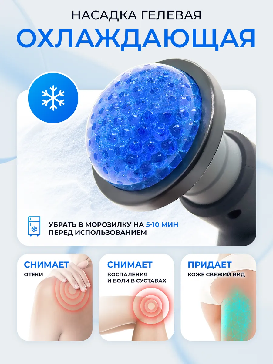 Перкуссионный массажер электрический ударный для тела