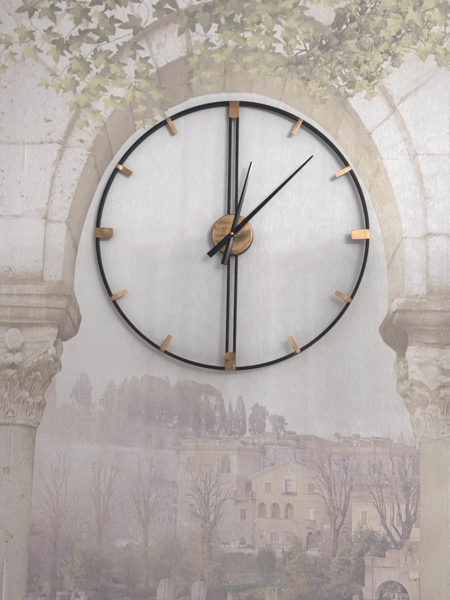 Часы настенные интерьерные D60см