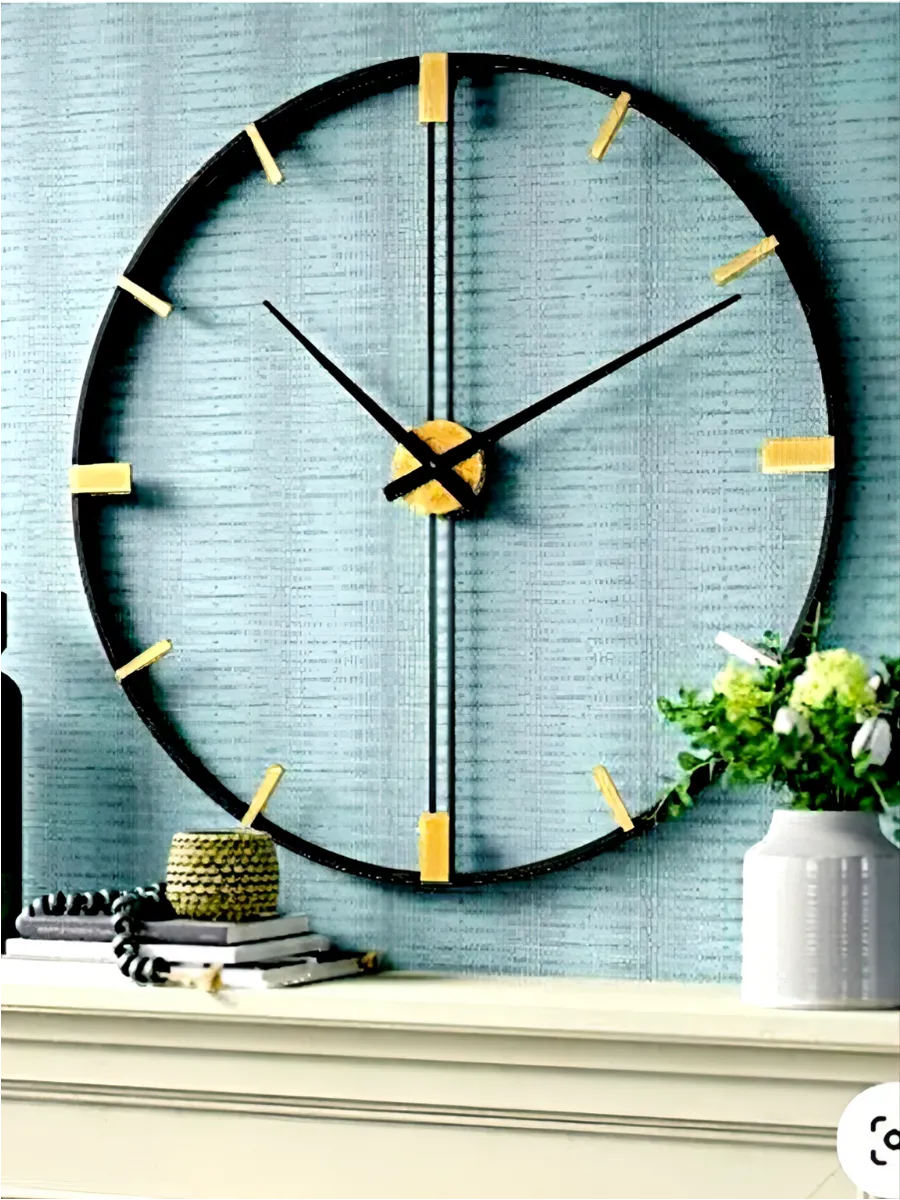 Часы настенные интерьерные D60см