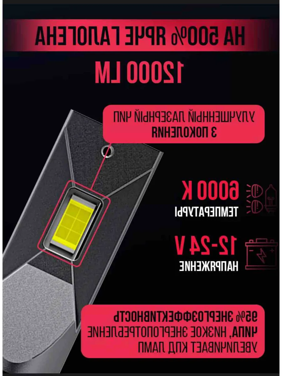 Светодиодные лед лампы H7 Led M8 led 120w M8 pro