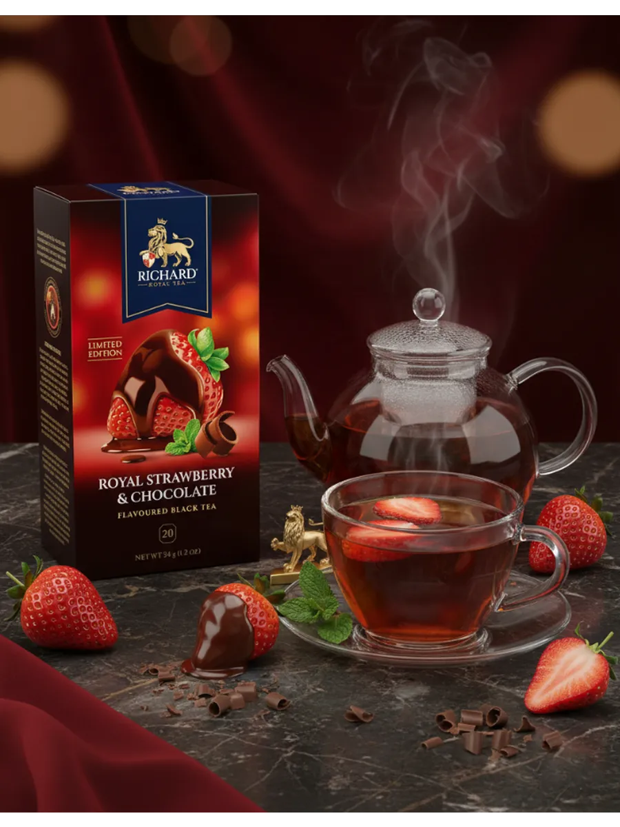 Чай Richard Royal Strawberry & Chocolate